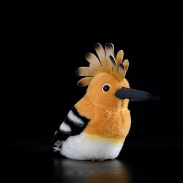 Realistic Eurasian Hoopoe Bird Stuffed Animal Plush Toy